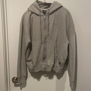 ASRV Rainplus Lightweight Hoodie in Heather Grey - Size M